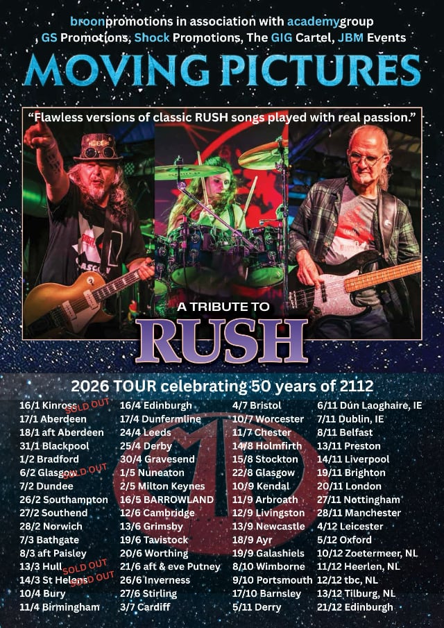 2026 Tour Date Poster