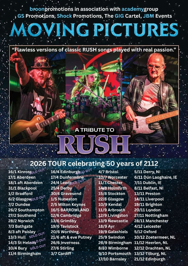 2026 Tour Date Poster