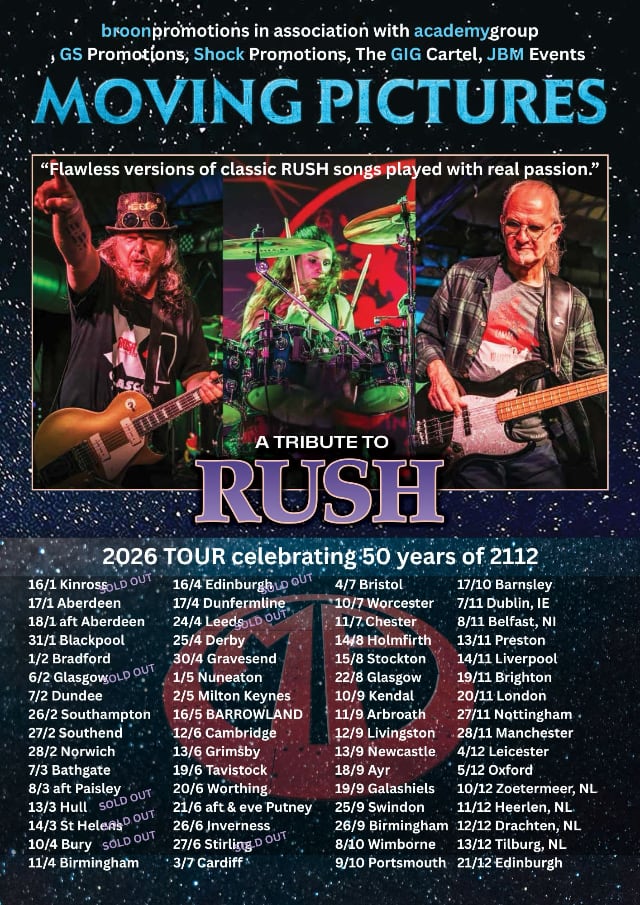 2026 Tour Date Poster